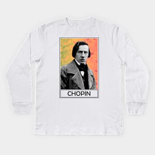 Frederic Chopin Kids Long Sleeve T-Shirt